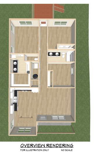 Overview rendering